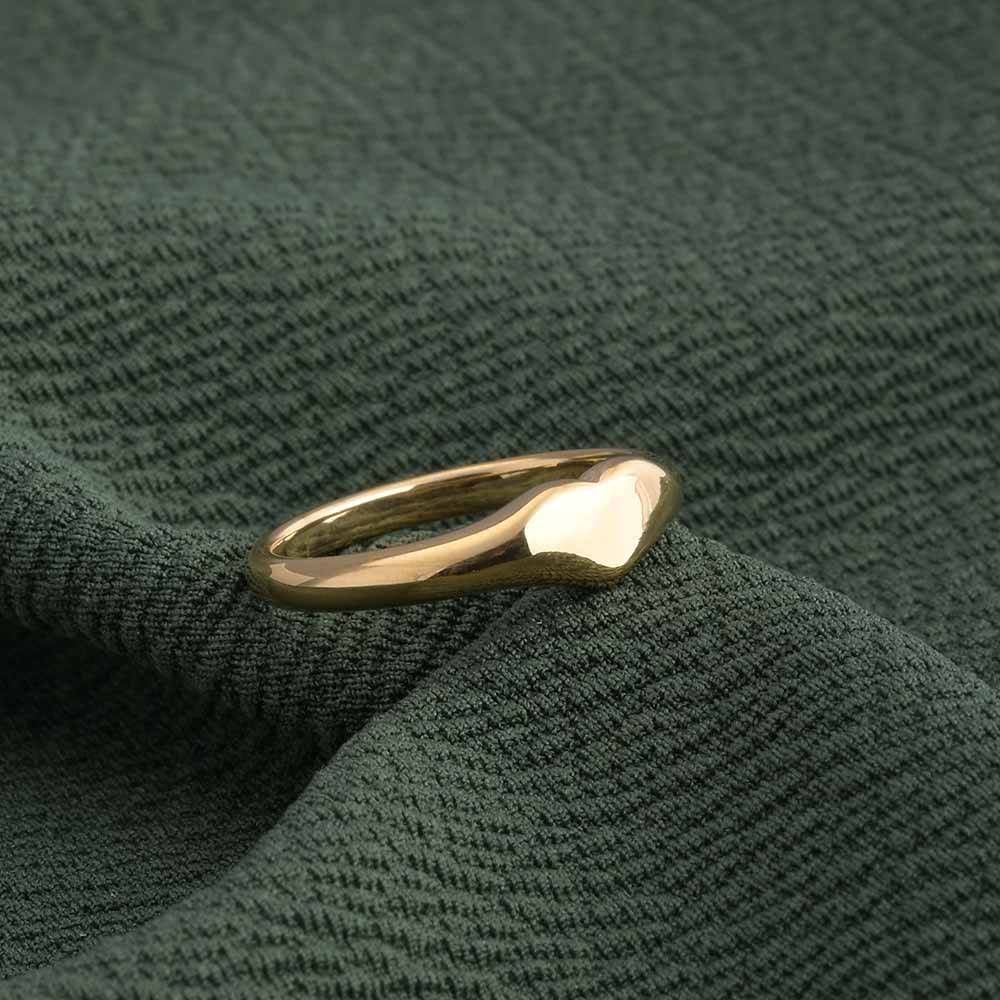 Sleek Heart Ring : PM-RING-033-6