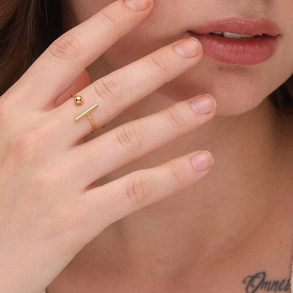 Circle End Ring : PM-RING-066