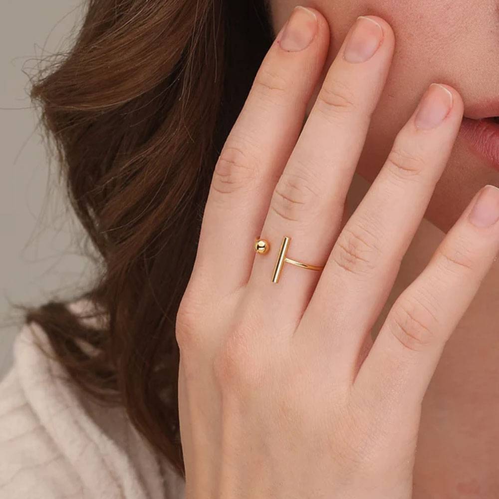 Circle End Ring : PM-RING-066