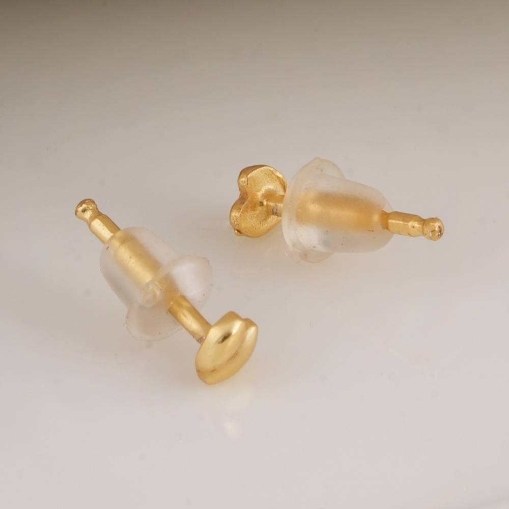 925 Sterling Silver Mini Heartstuds For Kids - Waterproof & Anti Tarnish : PMKSTER511-G