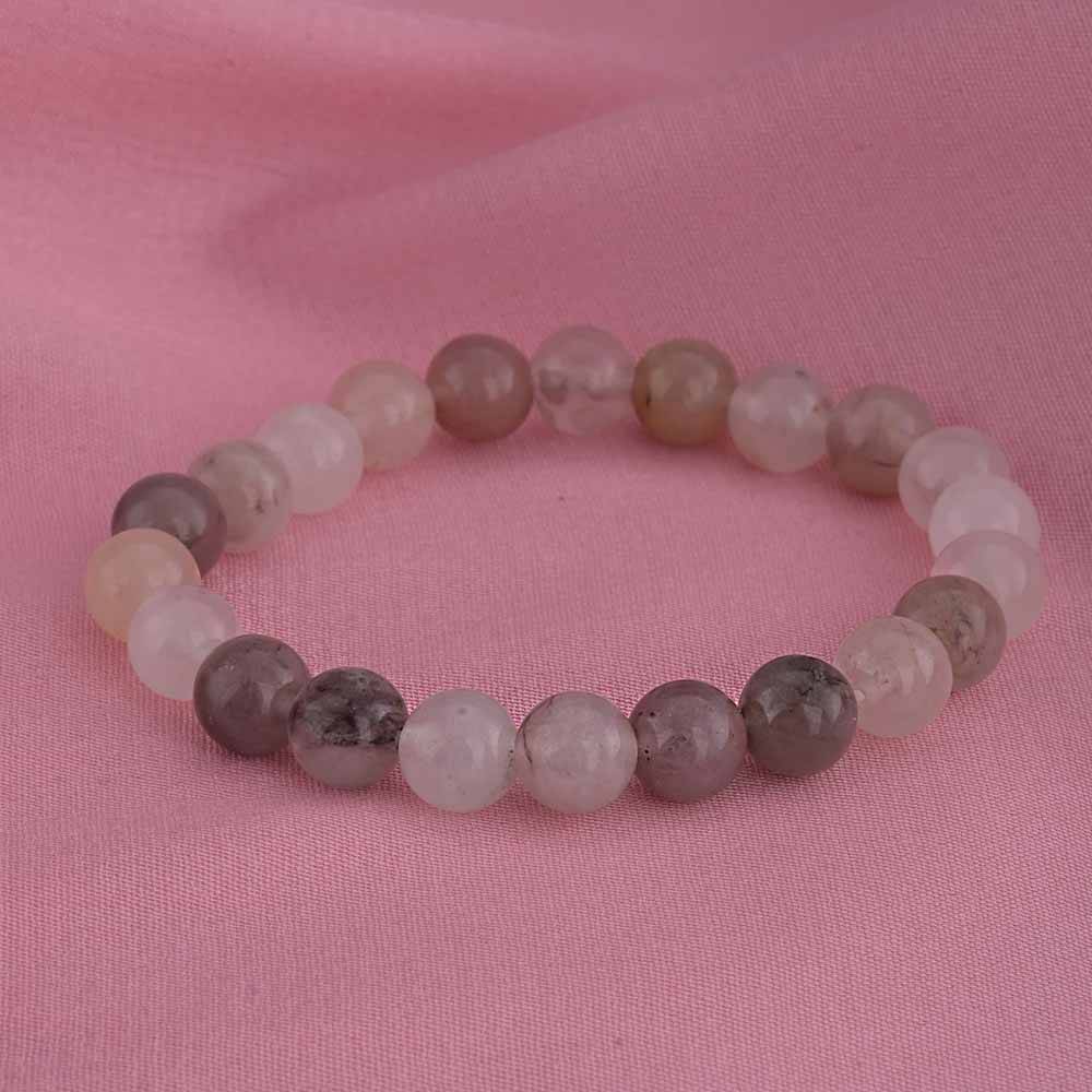 Natural Stone Beaded Bracelet : PMM04BR009