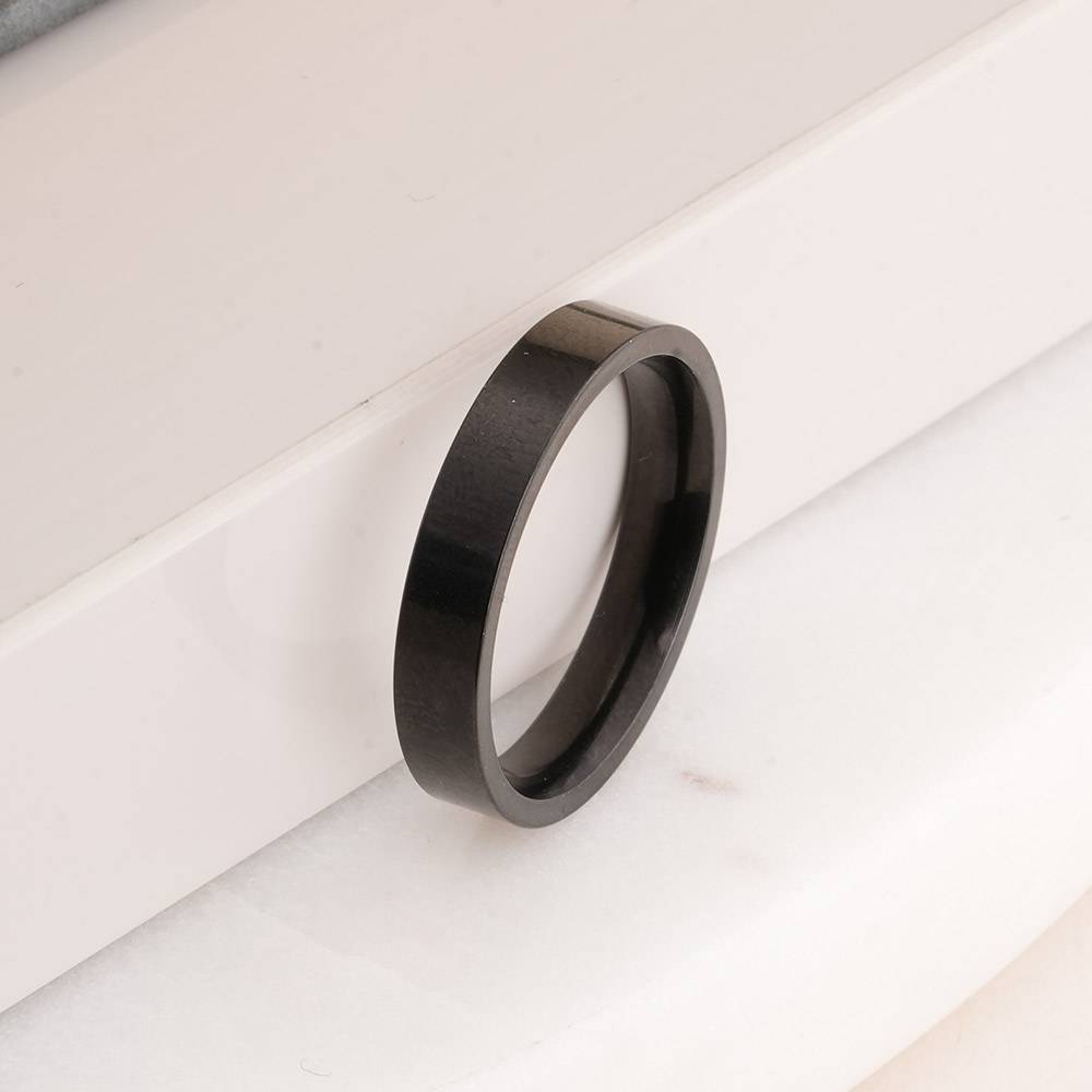 Palmonas Vintage Band Ring For Mens  - Waterproof & Anti-Tarnish : PMMSSRG600-S-6