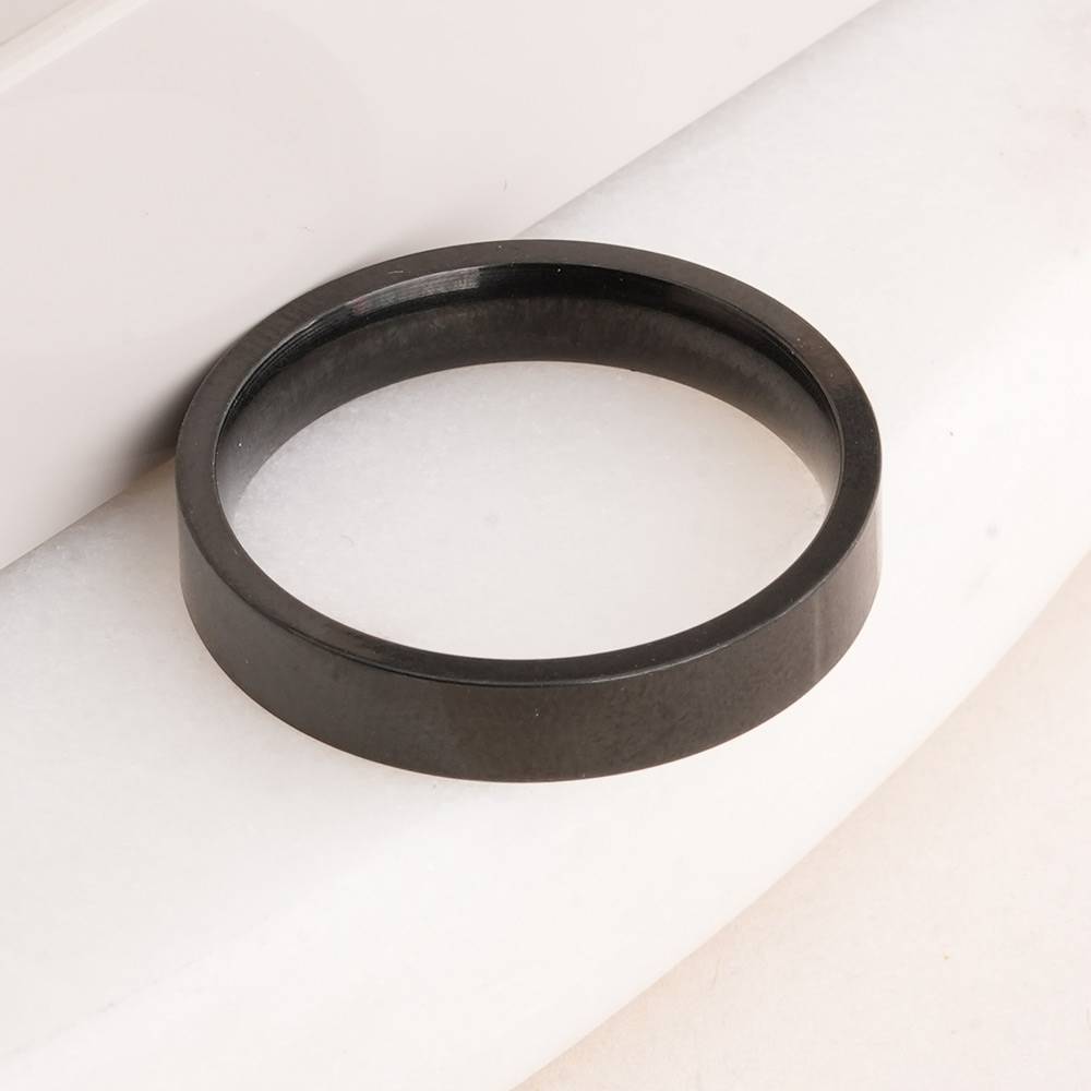 Palmonas Vintage Band Ring For Mens  - Waterproof & Anti-Tarnish : PMMSSRG600-S-6