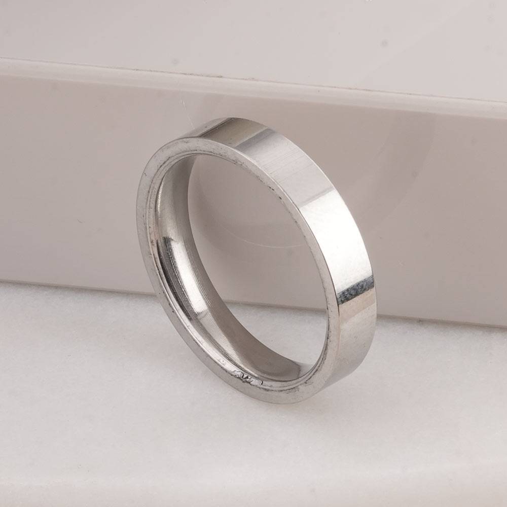 Palmonas Vintage Band Ring For Mens  - Waterproof & Anti-Tarnish : PMMSSRG664-S-6