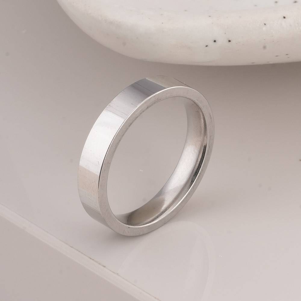 Palmonas Vintage Band Ring For Mens  - Waterproof & Anti-Tarnish : PMMSSRG664-S-6