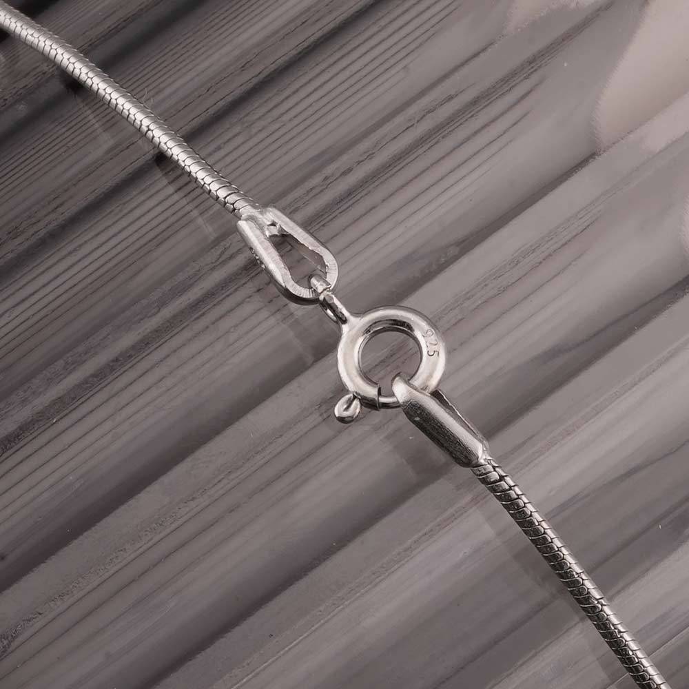 925 Sterling Silver Snake Chain For Mens - Waterproof & Anti Tarnish : PMMSTNC320-S