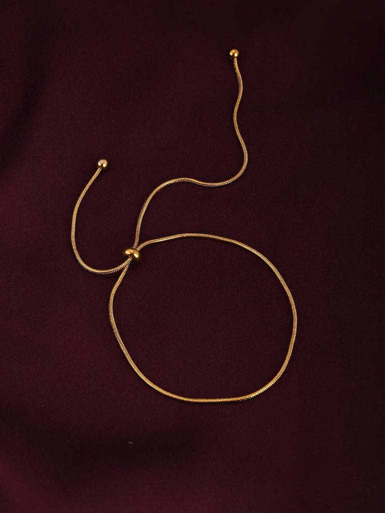 18K Gold Plated Anklet : PMW01AN001