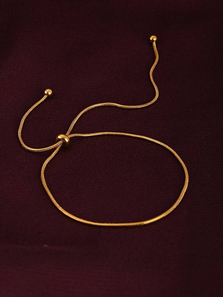 18K Gold Plated Anklet : PMW01AN001