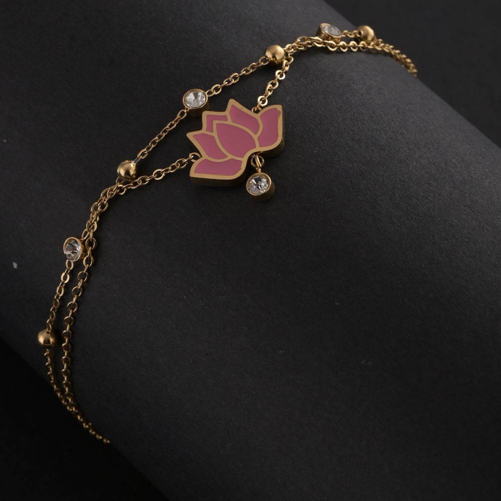 Water Lily Anklet : PMW01AN005