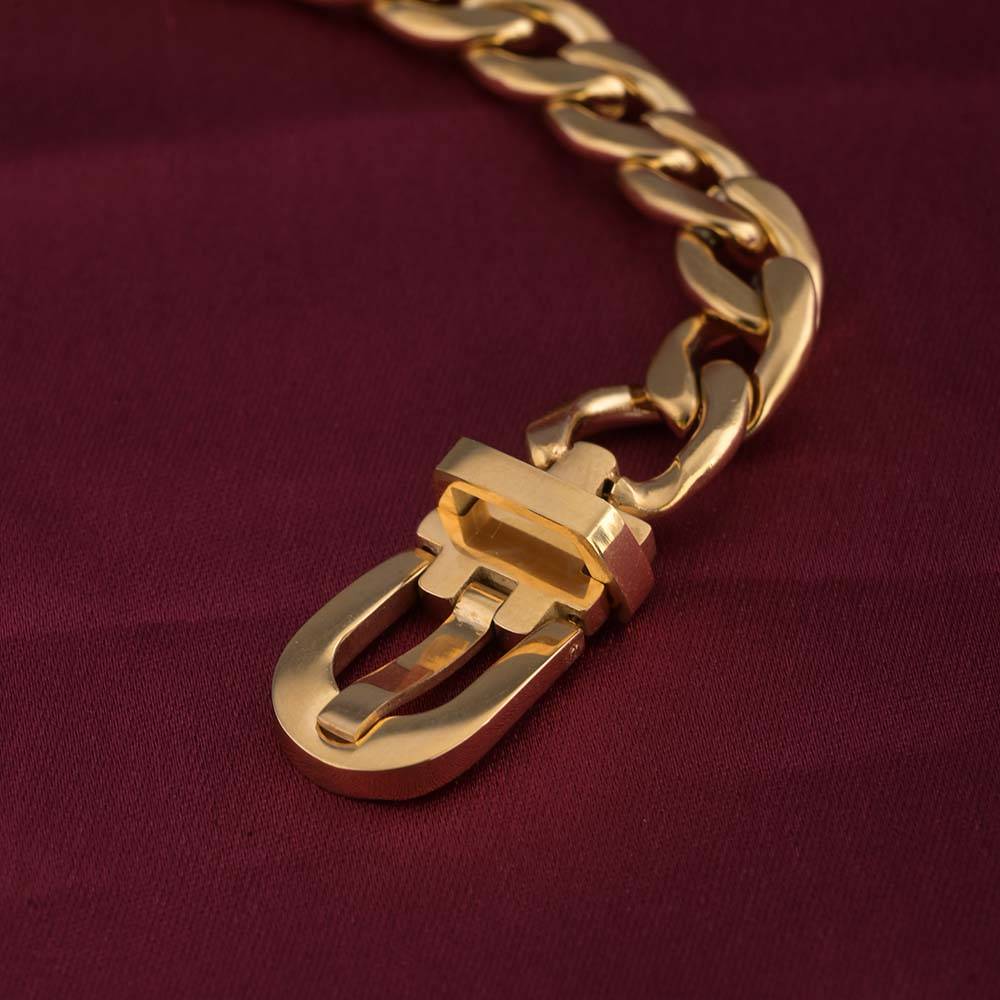 Buckle Gold Bracelet : PMW01BR058