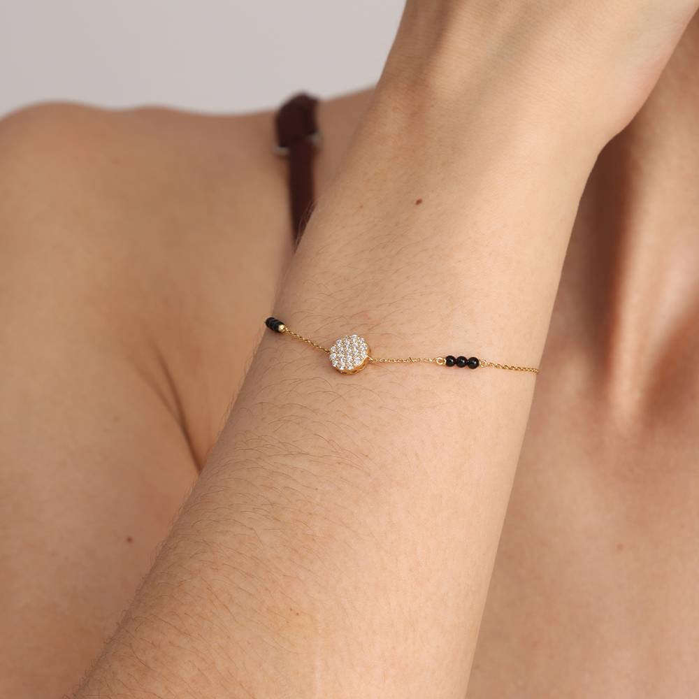 Classic 18K Gold-Plated Bracelet : PMW01MB010