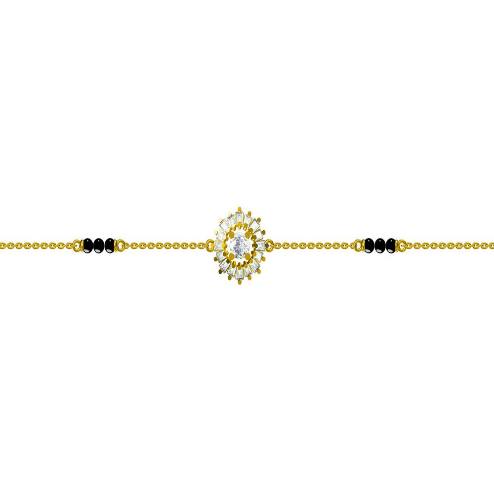Minimalist Gold-Plated Mangalsutra : PMW01MB012