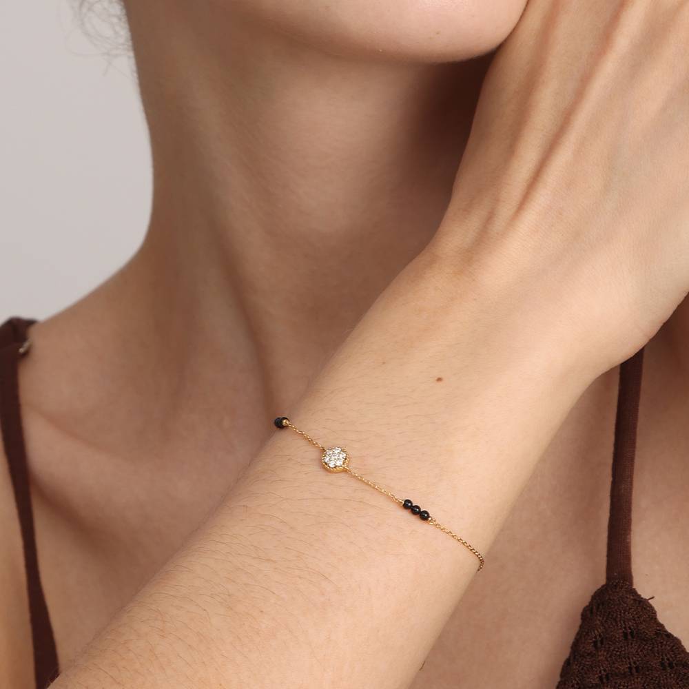 Simple Gold-Plated Mangalsutra : PMW01MB019