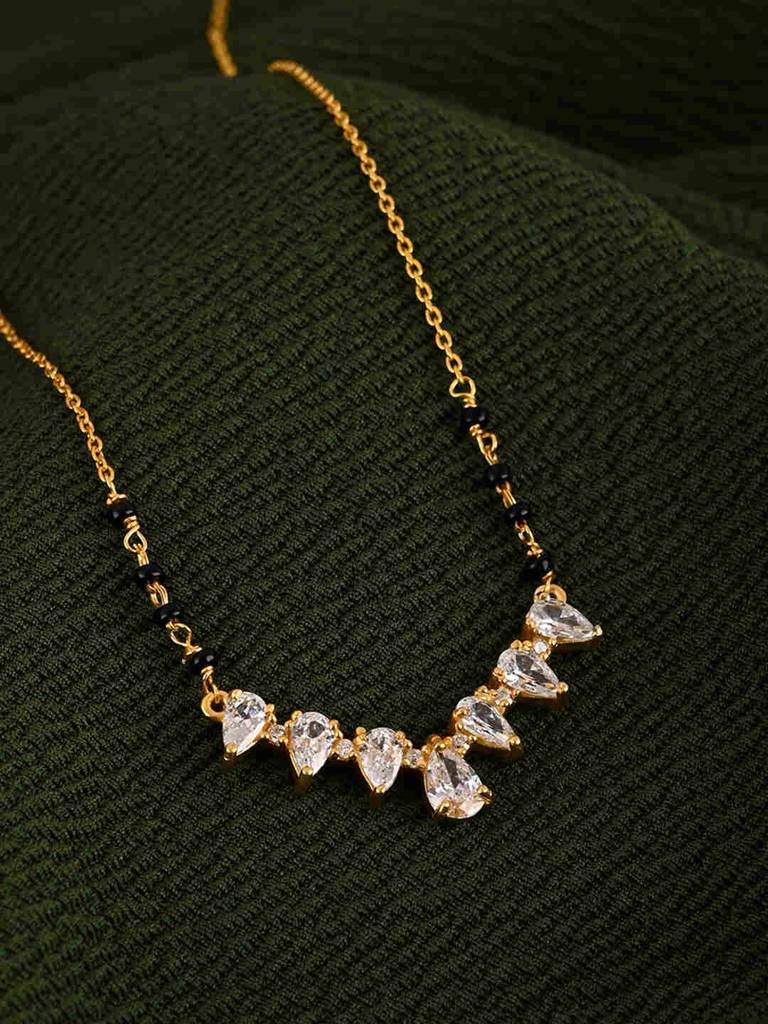 Sparkling Opulence Mangalsutra : PMW01MN003