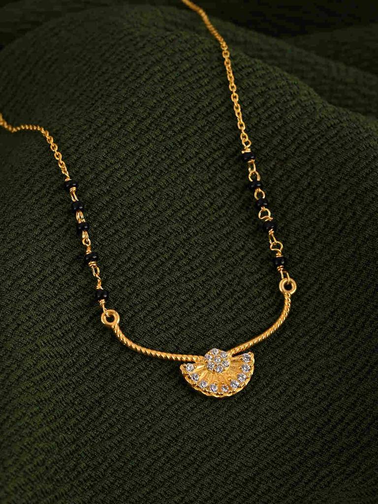 Jewel Crown Mangalsutra : PMW01MN005