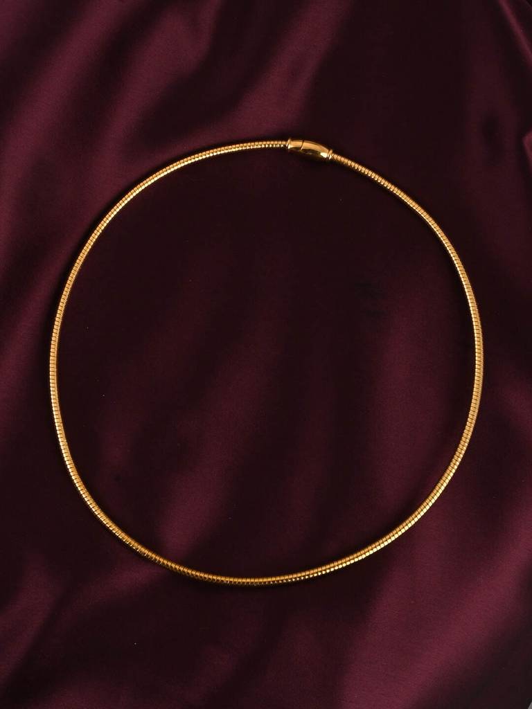 Golden Circle Necklace : PMW01NC003