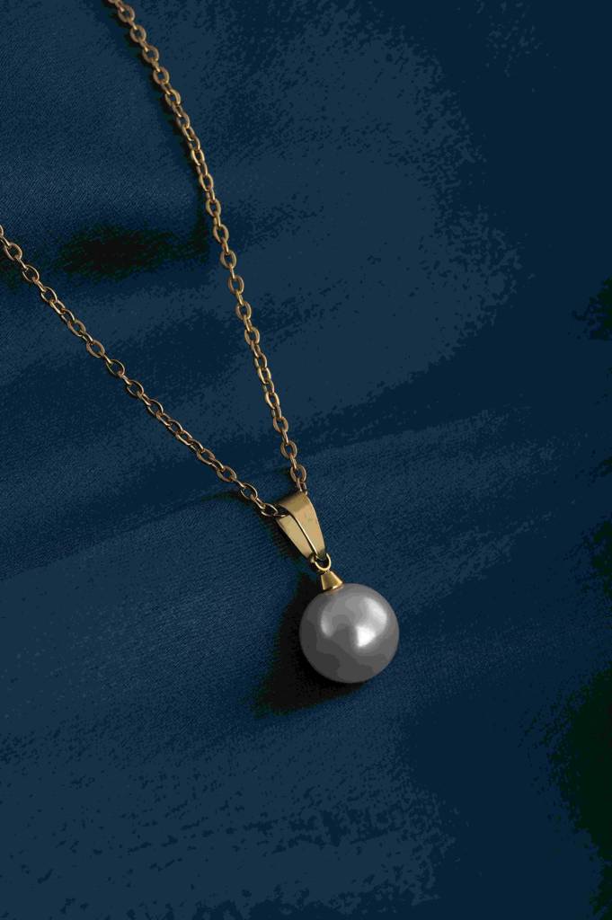 Moonlight Pearl Necklace : PMW01NC020