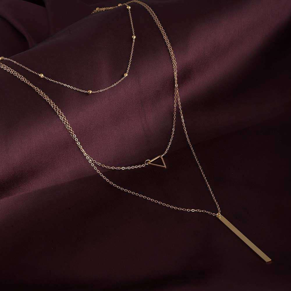 Layered Luxe Necklace : PMW01NC021