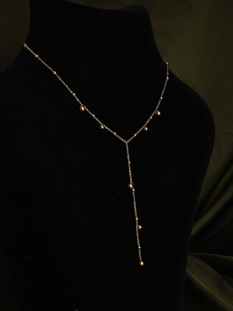Beaded Cascade Necklace : PMW01NC032