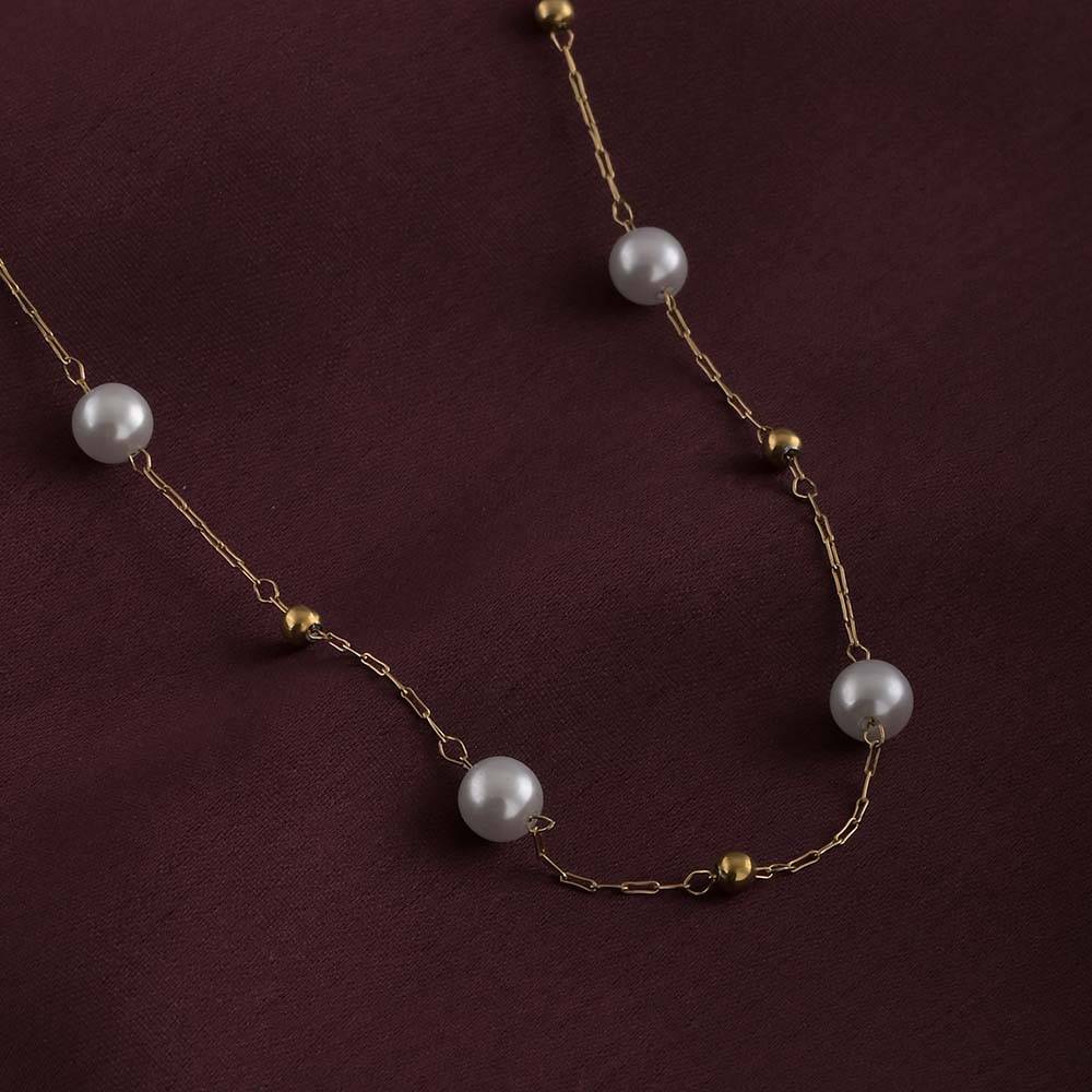Moonstone Cascade Necklace : PMW01NC040