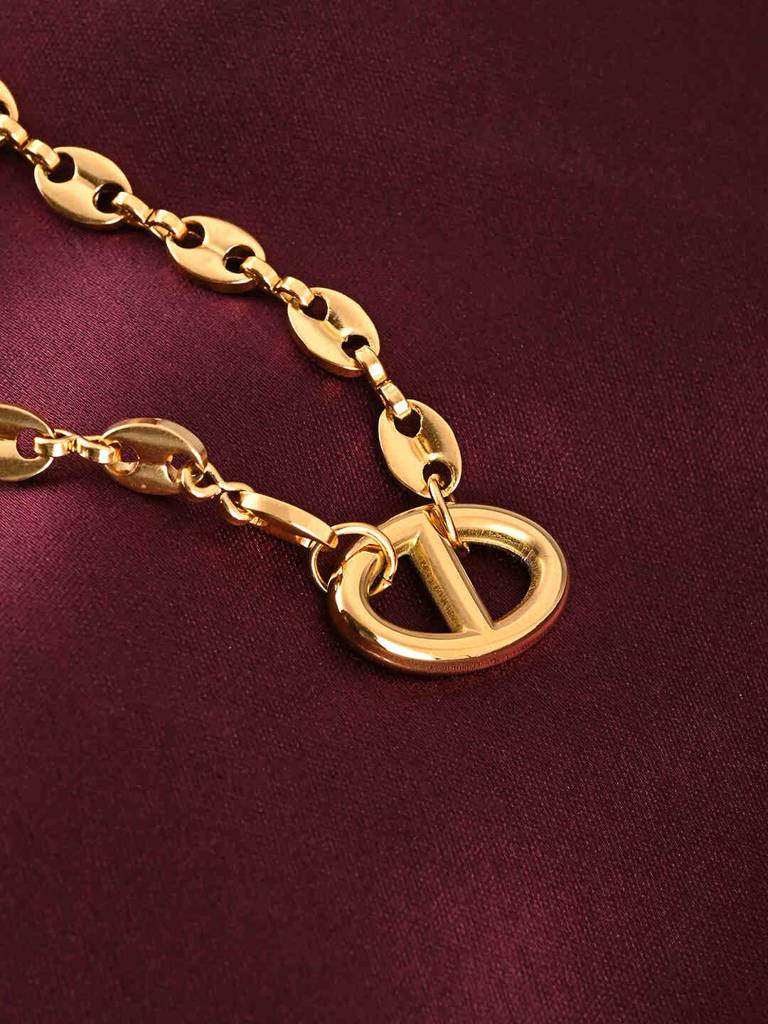 Oval Pendant Necklace : PMW01NC052