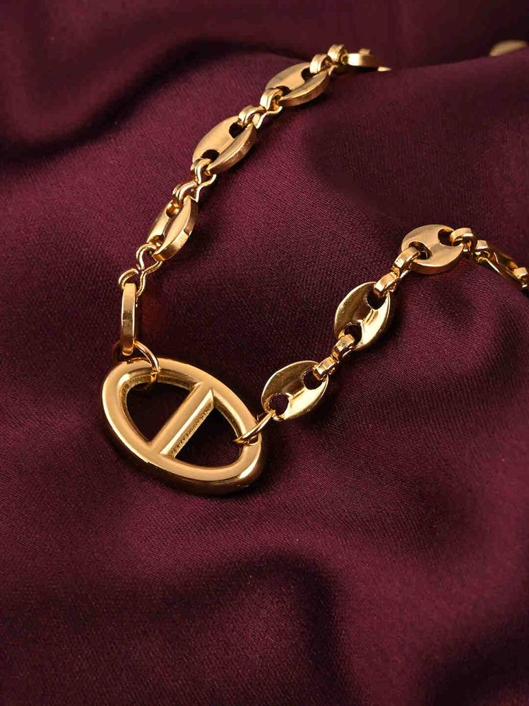 Oval Pendant Necklace : PMW01NC052