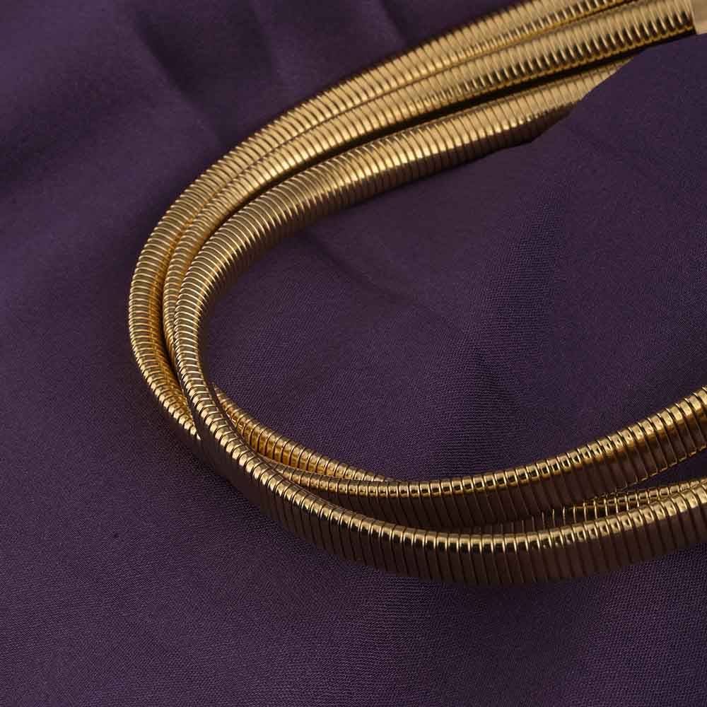 Gold Layered Choker Necklace : PMW01NC071