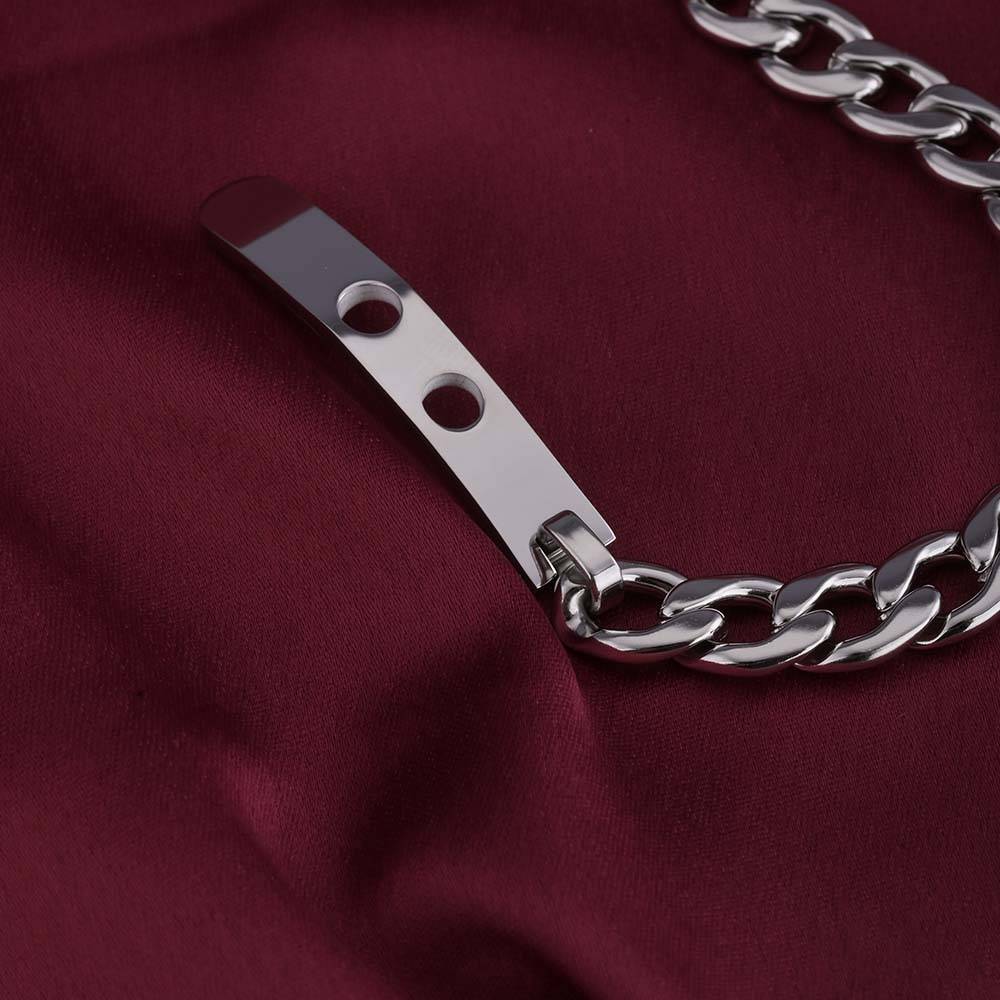 Buckle Silver Bracelet : PMW02BR020