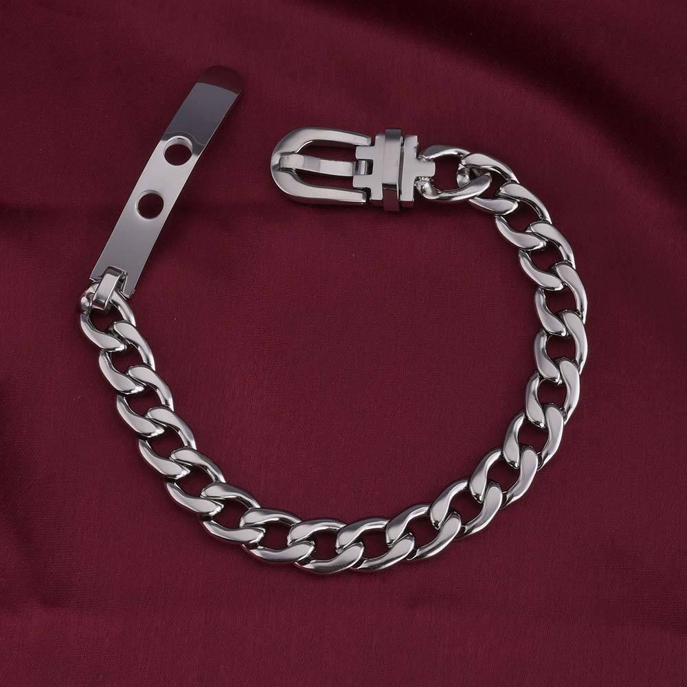 Buckle Silver Bracelet : PMW02BR020