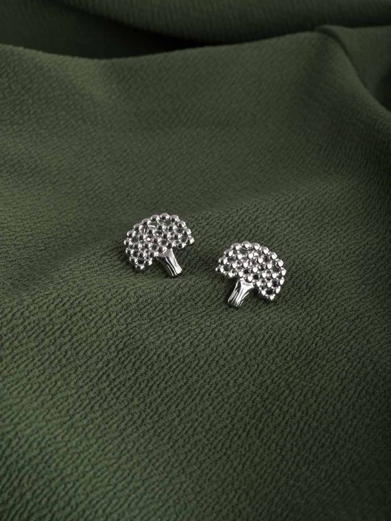 Silver Tree Earrings : PMW02ER002