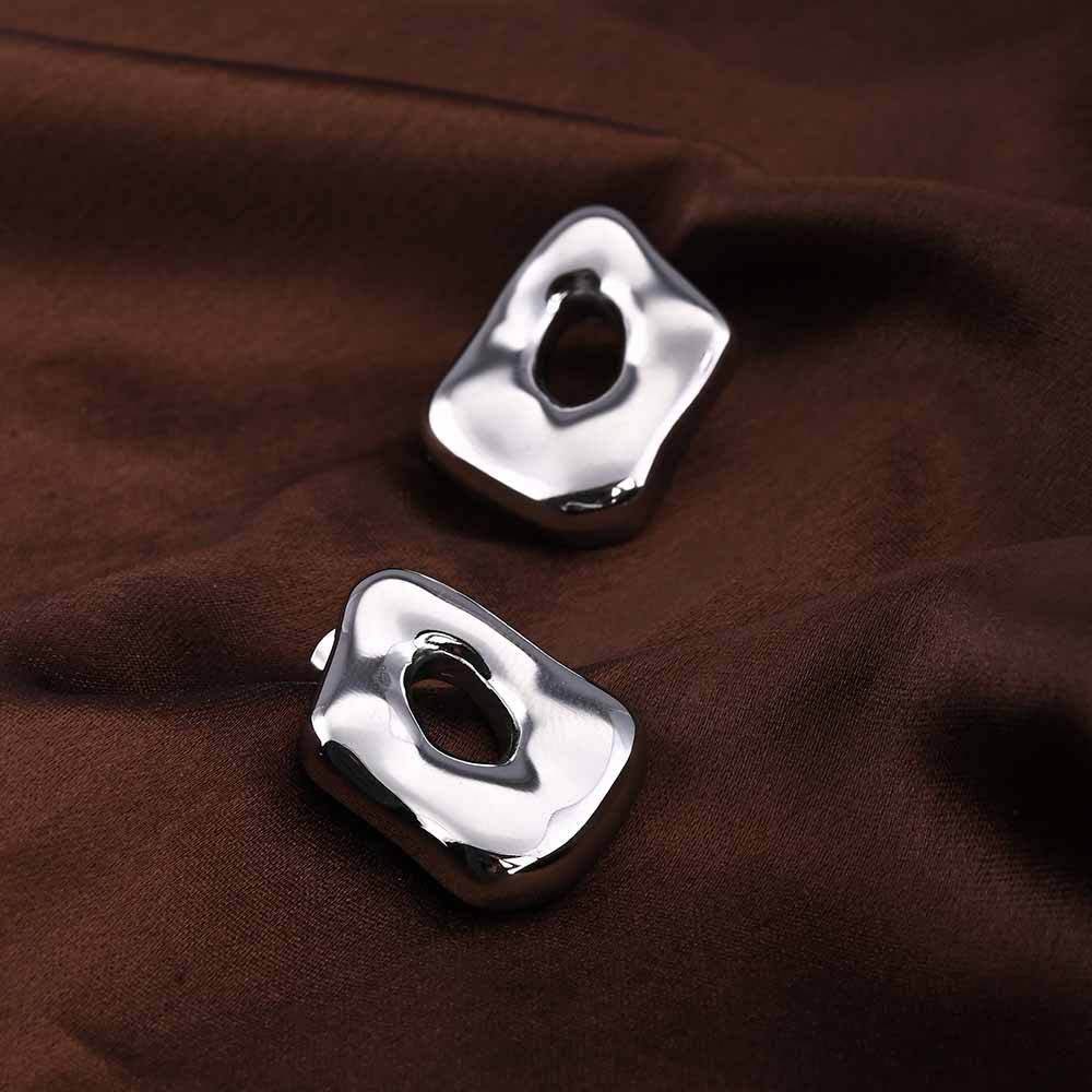 Silver Statement Stud Earrings : PMW02ER029