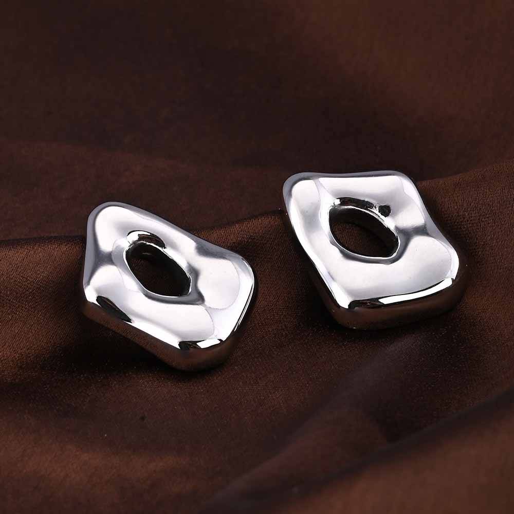 Silver Statement Stud Earrings : PMW02ER029