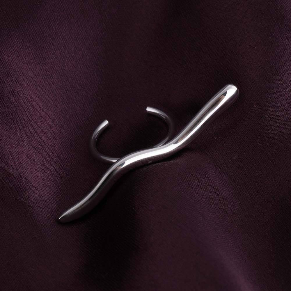 Delicate Wave Silver Ring : PMW02RG006