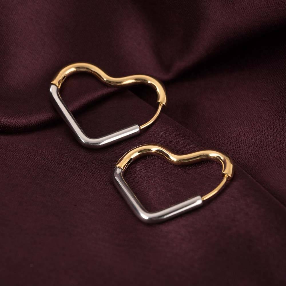 Colour Fusion Heart Hoops : PMW04ER005