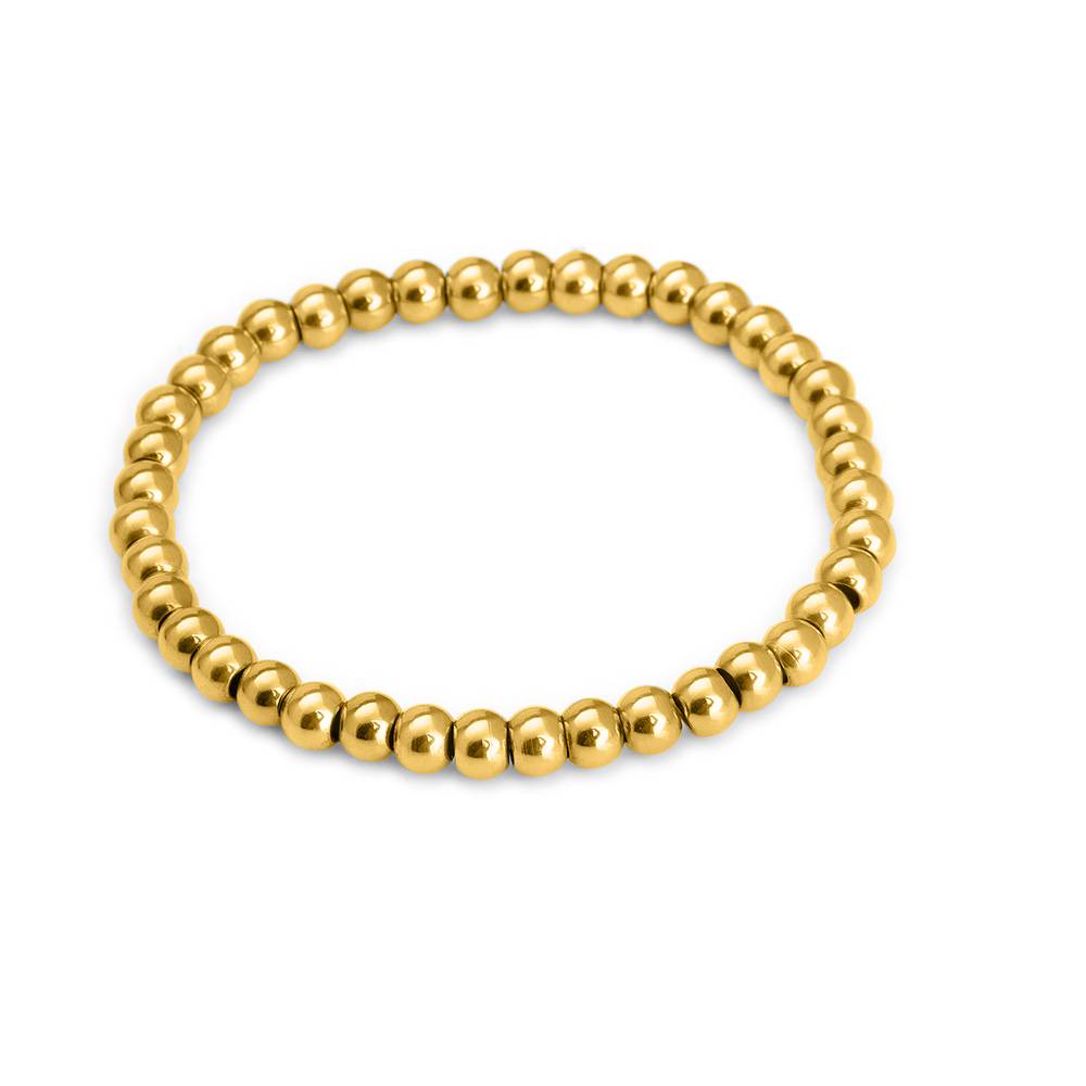 Palmonas Golden Glow Bead Bracelet For Womens - Waterproof & Anti-Tarnish : PMWSSBR093-G