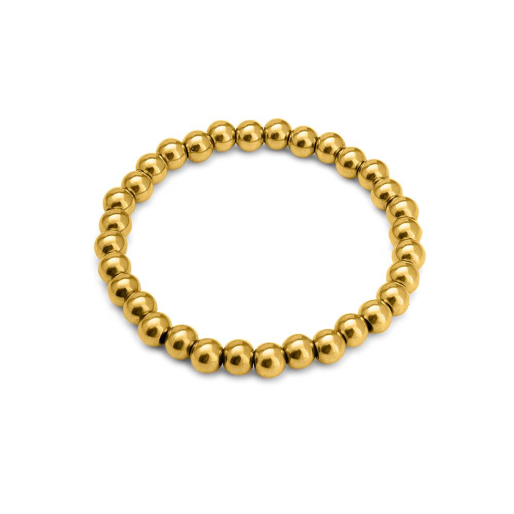 Palmonas Everyday Bead Bracelet For Womens - Waterproof & Anti-Tarnish : PMWSSBR095-G