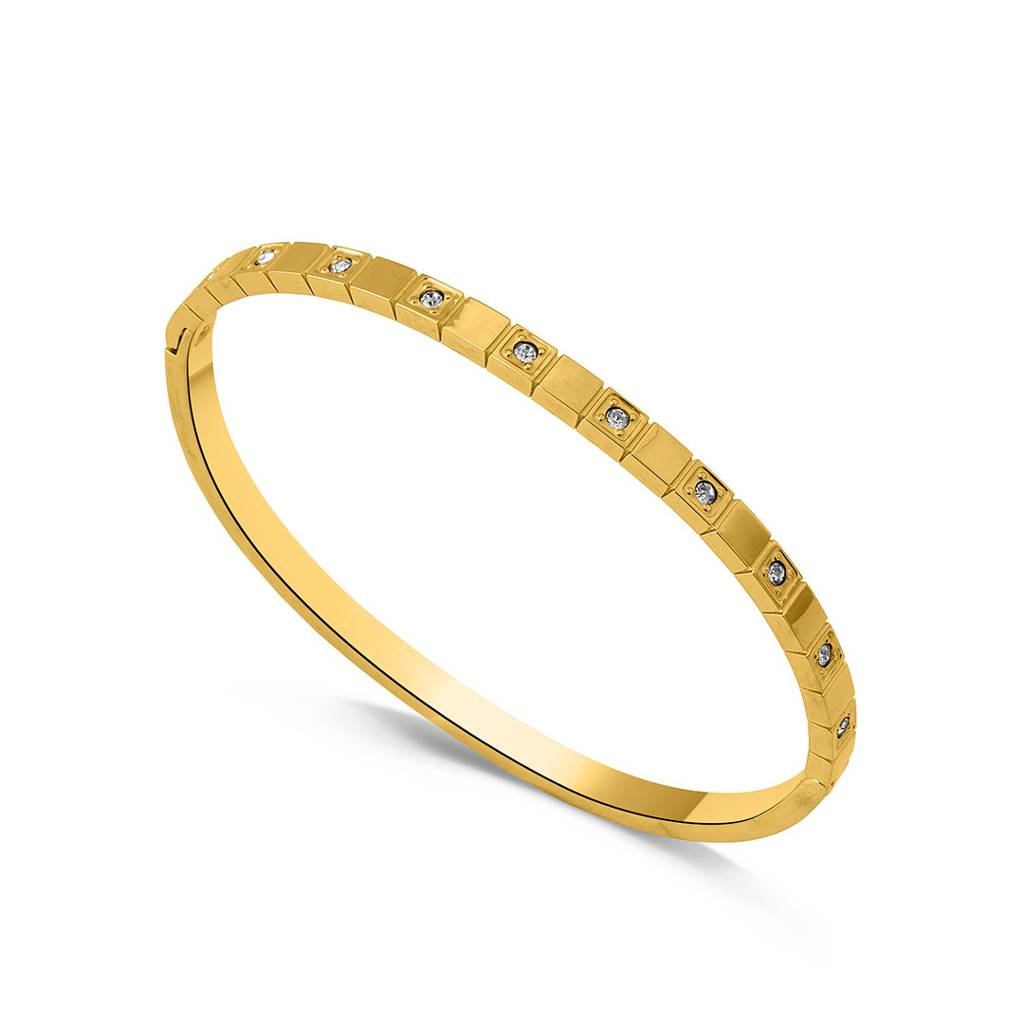 Dazzling Diamonds Bracelet For Women : PMWSSBR154-G