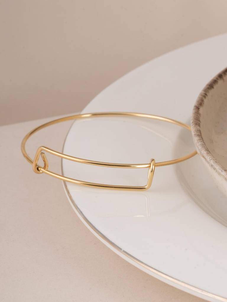 Palmonas Expandable Bangle 
Antique Gold Bracelet For Womens - Waterproof & Anti-Tarnish : PMWSSBR178-G