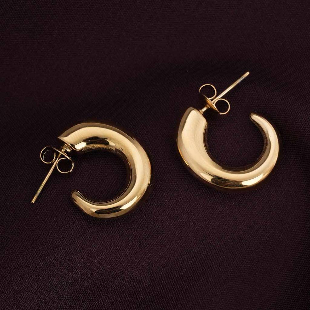 Palmonas Subtle Sparkle Earring Set For Womens - Waterproof & Anti-Tarnish : PMWSSER325-G