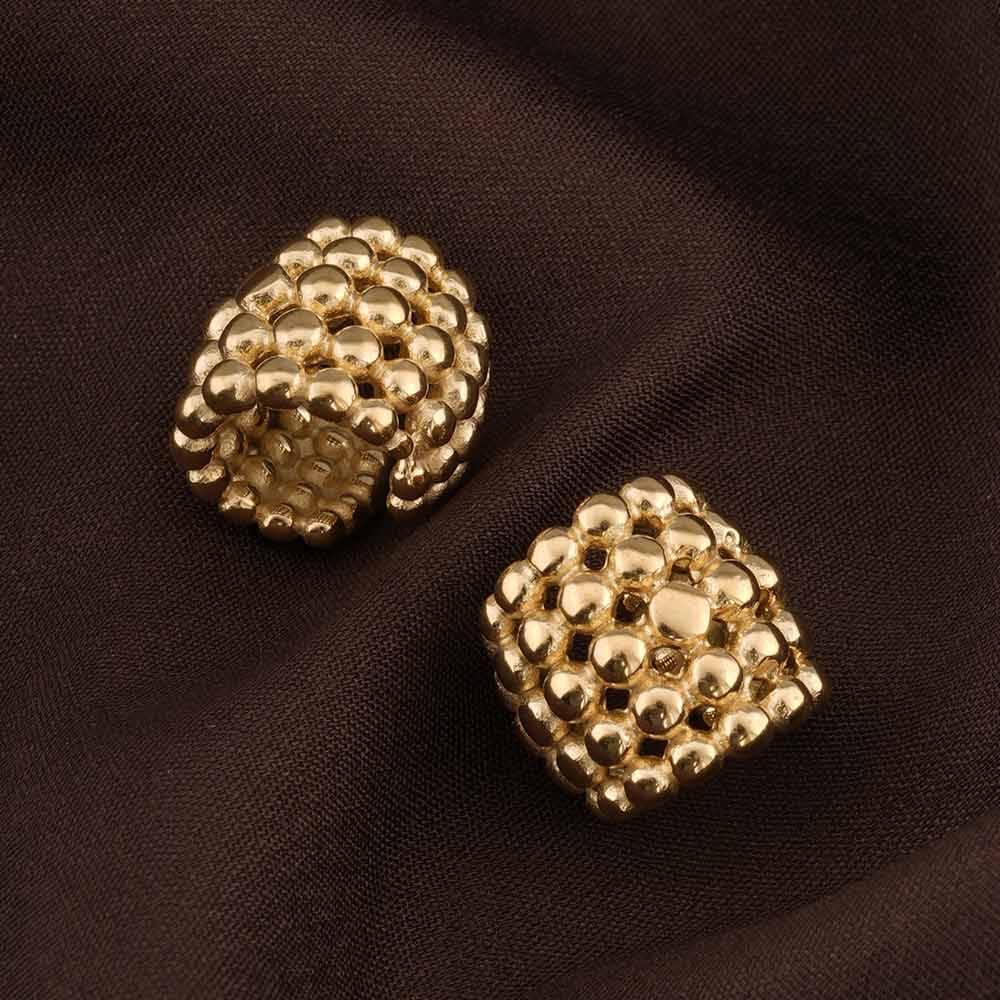 Palmonas Minimal Golden Ear Cuffs For Womens - Waterproof & Anti-Tarnish : PMWSSER342-G
