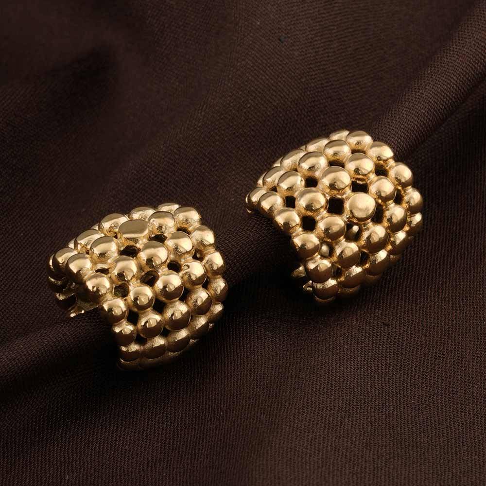 Palmonas Minimal Golden Ear Cuffs For Womens - Waterproof & Anti-Tarnish : PMWSSER342-G