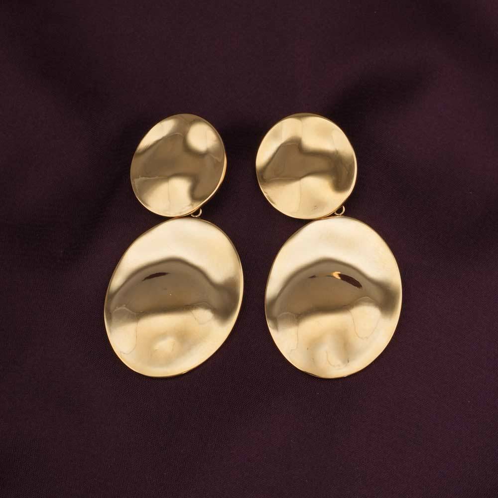 Palmonas Chunky Dangle Earrings For Womens - Waterproof & Anti-Tarnish : PMWSSER383-G