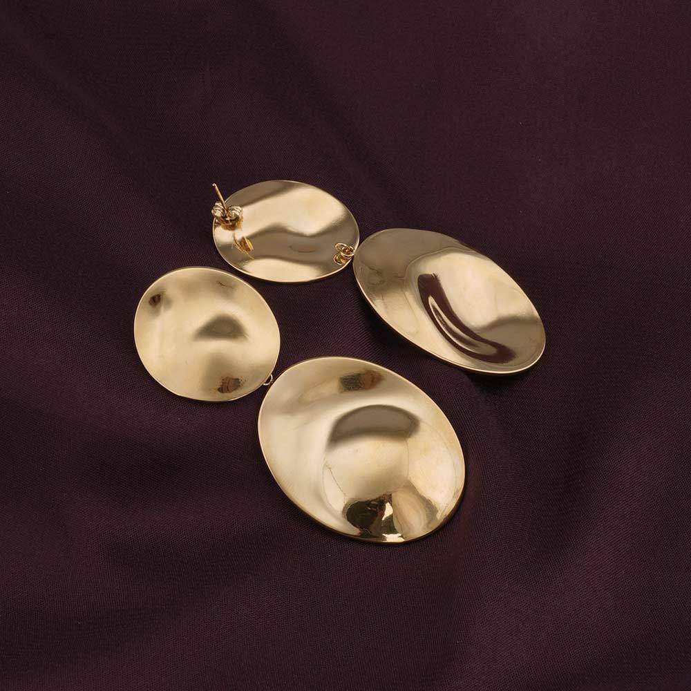 Palmonas Chunky Dangle Earrings For Womens - Waterproof & Anti-Tarnish : PMWSSER383-G