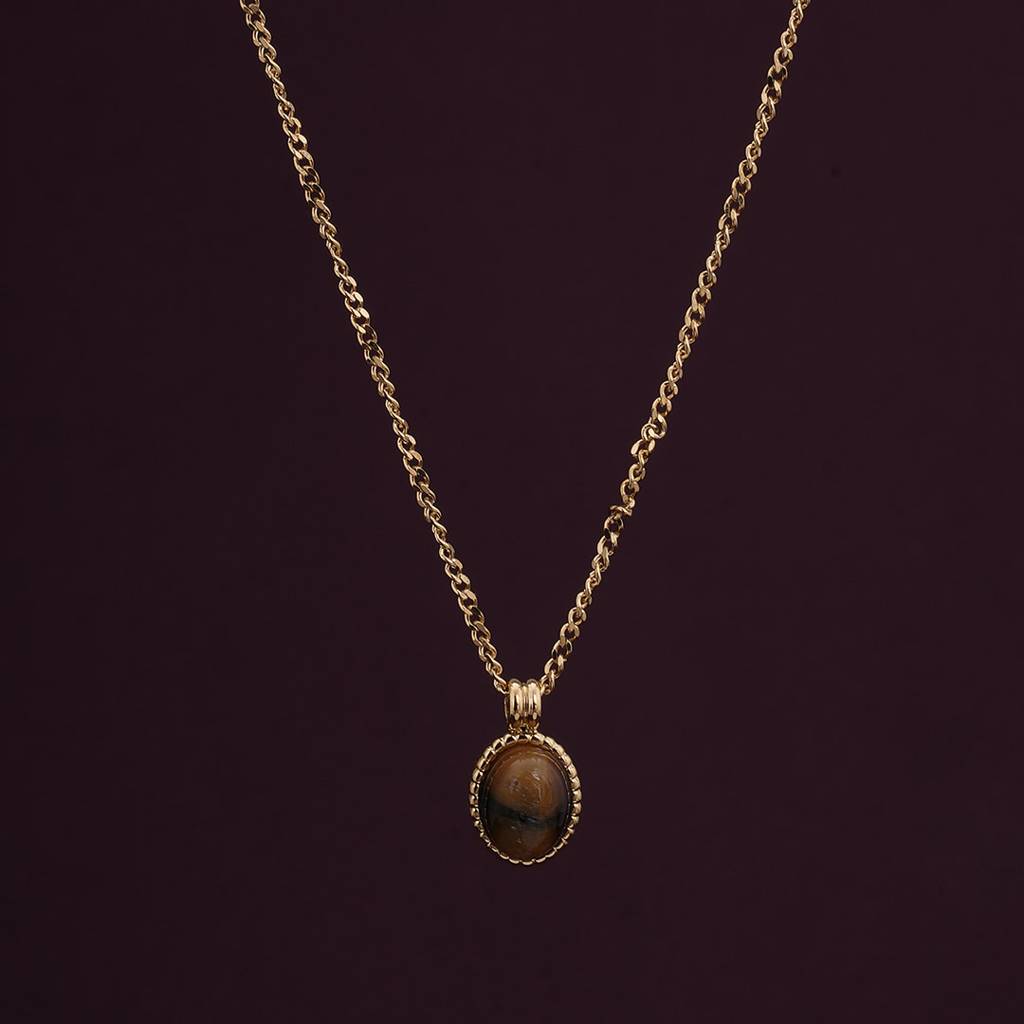 Palmonas Dainty Delight Necklace For Womens - Waterproof & Anti-Tarnish : PMWSSNC196-G