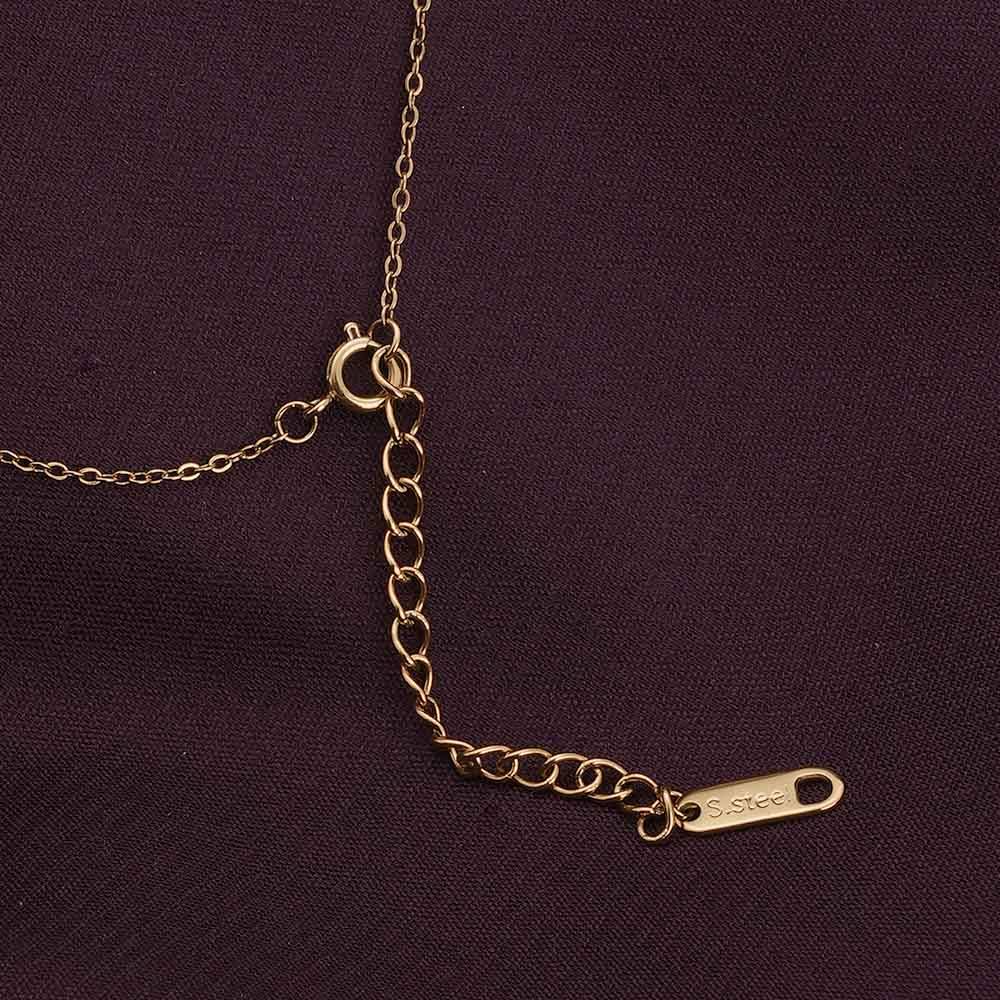 Palmonas Trio Of Twinkle Necklace For Womens - Waterproof & Anti-Tarnish : PMWSSNC213-G