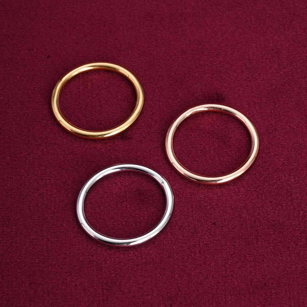 Palmonas Mixed Metal Stacking Ring For Womens - Waterproof & Anti-Tarnish : PMWSSRG333-MC-7