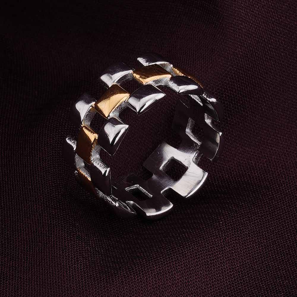 Cubist Chic Multicolored Ring For Womens : PMWSSRG351-MC-8