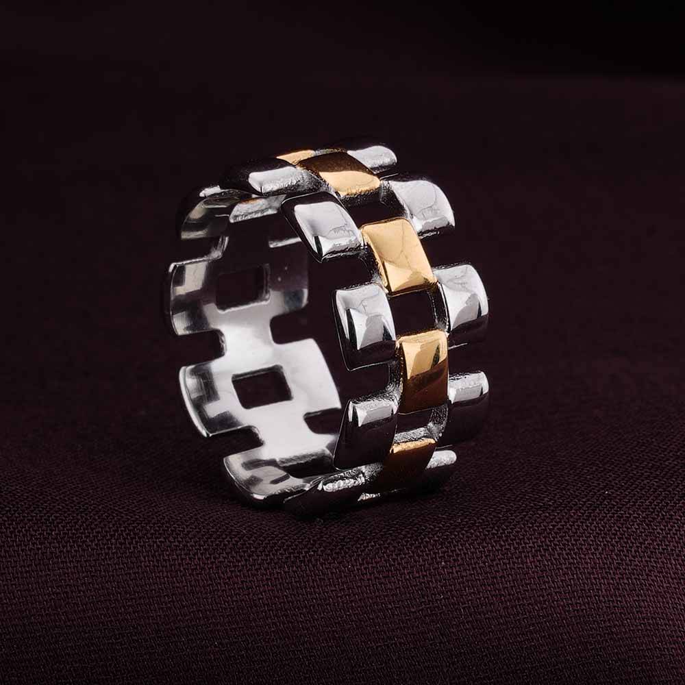 Cubist Chic Multicolored Ring For Womens : PMWSSRG351-MC-8