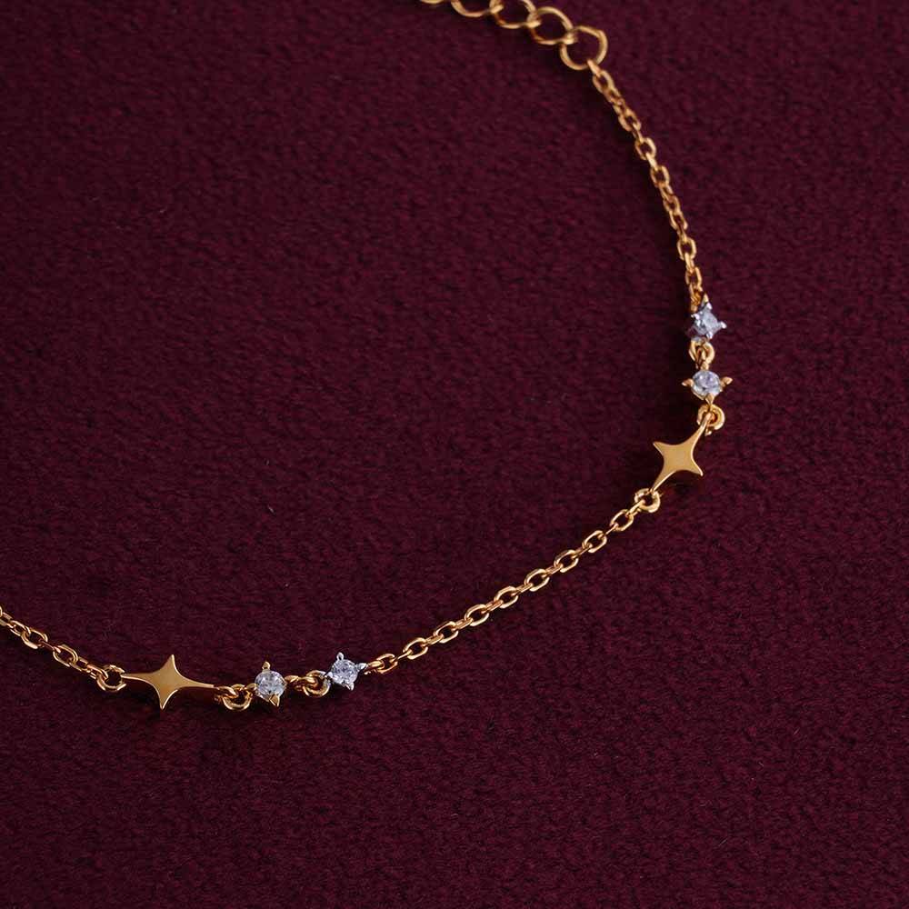 925 Sterling Silver Silva Bracelet For Womens - Waterproof & Anti-Tarnish : PMWSTBR082-G