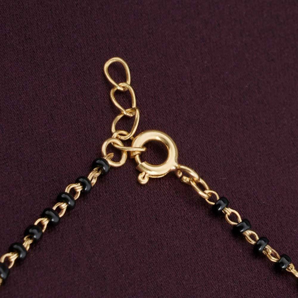 Palmonas 925 Sterling Silver Trinity Blooms Mangalsutra For Womens : PMWSTMN008-G